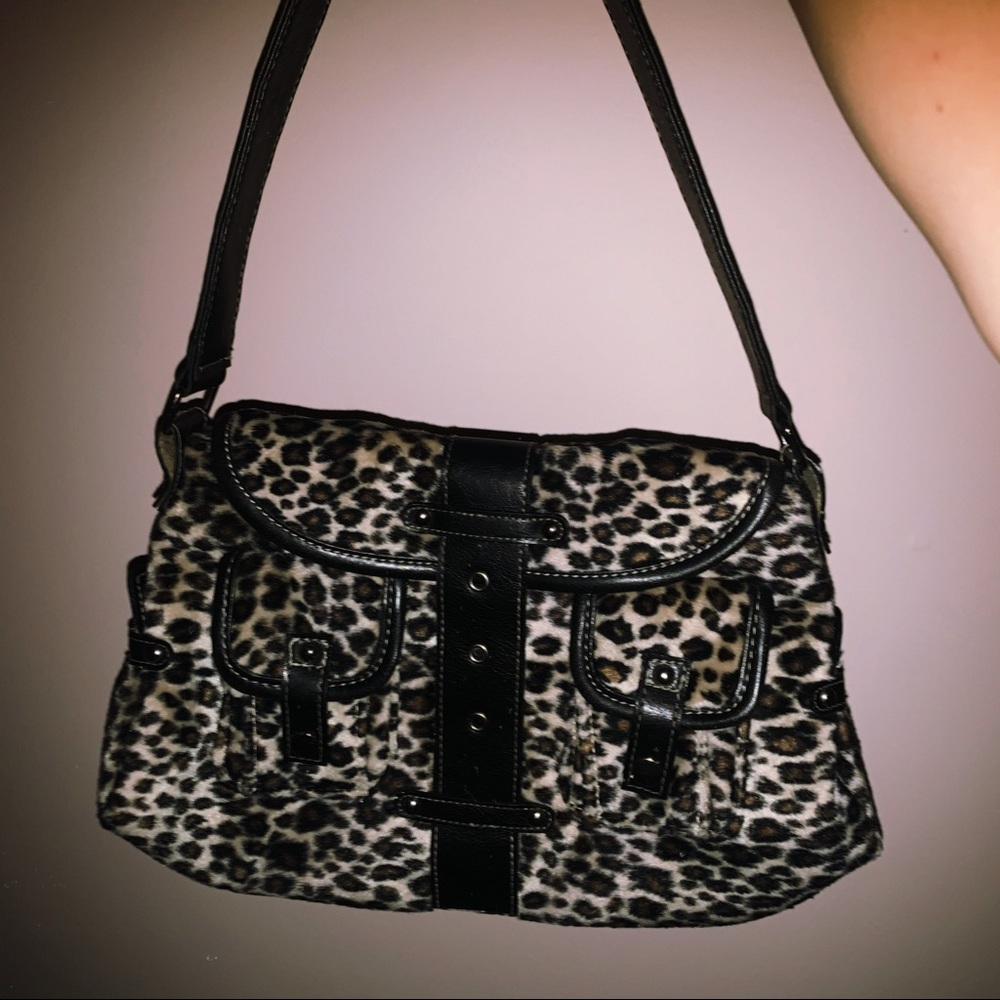 Super cuteeeee cuteee y2k leopard mini bag!!!!